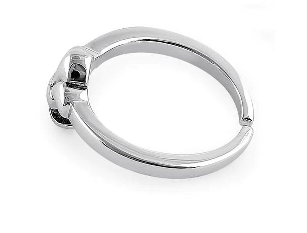 Sterling Silver Filigree Arrow Toe Ring