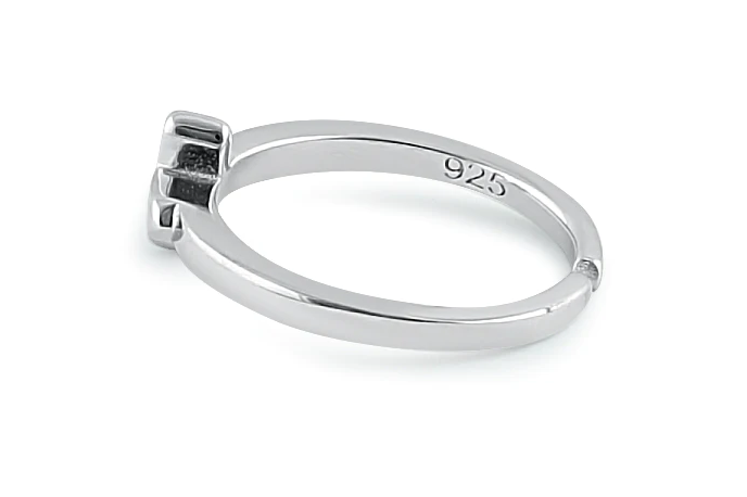 Sterling Silver Cross Toe Ring